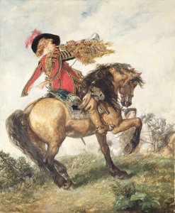 国王的号手，1874年 作者 约翰·吉尔伯特
