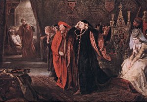 格洛斯特（亨利六世国王）去世。来自J. Coker＆Co Ltd出版的William Shakespeare全集，来到这里，亲切的主权，观看身体。