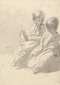 两个小女孩 作者 约翰·格洛弗