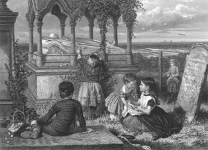 恩典之墓，c1851-1886 作者 约翰·戈弗雷