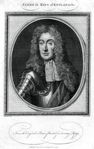 1787年，英格兰国王詹姆斯二世。