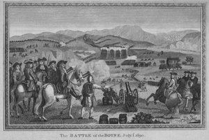 博因战役。 1690年7月1日，1785年。