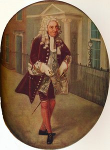 理查德·苏埃特（Richard Suett），1796年在白金汉公爵乔治·维利尔斯（George Villiers）的彩排中饰演贝叶斯（Bayes）