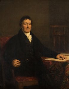 威廉-默多克1754-1839的肖像，1827年。 作者 约翰·格雷厄姆·吉尔伯特