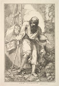Gerard Lairesse摘自献给Joshua Reynolds爵士的15幅蚀刻画，1778年12月8日。