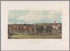 赛马比赛中的 "绊马索"（Terugkeer na aloop van de paardenrace
赛马 - 第 4 盘。返回称重（物体上的标题）
福尔的国家体育（系列标题）
Fore