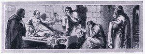 苏格拉底的死亡，1950年 作者 约翰哈里斯瓦尔达