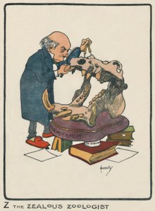 Z狂热的动物学家Z -哈索尔（J. Hassall）-绘画，1903年 作者 约翰·哈索尔