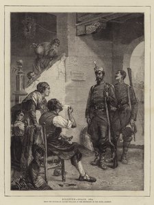 Bileted，西班牙，1874年