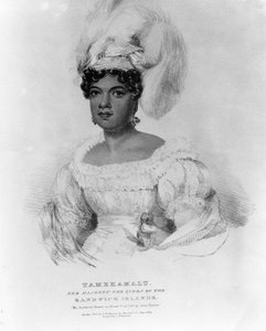 Tamehamalu，女士陛下，三明治群岛女王，1824年