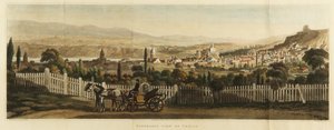 提夫利斯全景，1827年