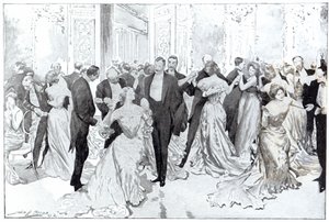 Cotillon，来自&39;楼上的日常生活&39;，1902年（石版画）