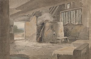 小屋内部研究 作者 约翰·亨利·摩尔