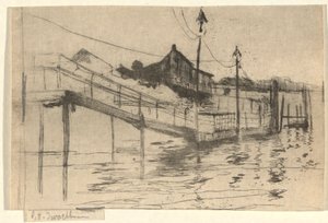 码头风光 作者 John Henry Twachtman