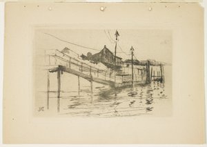 布里奇波特的旧收费站（小盘子），1888-1889