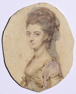 夏洛特·伯蒂（Charlotte Bertie）肖像，内华·沃伦（NéeWarren），阿宾登第4伯爵夫人，1778年。 作者 John I. smart
