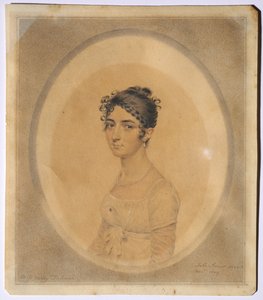 玛丽·塔德曼小姐肖像，1809年。