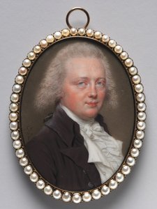 一个男人的肖像，1789年。