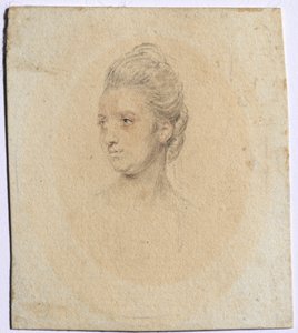 女人的画像，c。 1772年。
