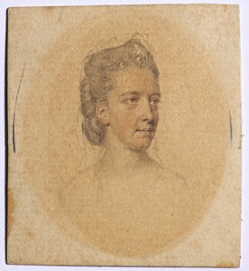 女人的画像，c。 1775年。