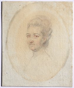 女人的画像，c。 1775年。