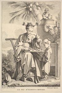中国国际象棋的游戏，1741-63。
