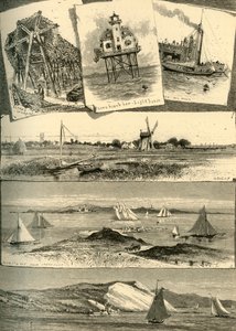 东长岛风景》，1872年。  