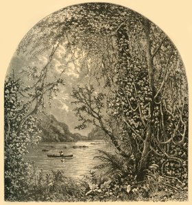 哈珀渡口上方的波托马克"，约1870年。