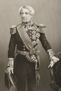 Edmund Lyons（1790-1858）由DJ Pound在1860年伦敦出版的“着名人物绘画室”第2卷中拍摄的照片 作者 约翰·贾比斯（John Jabez）Edwin Paisley Mayall