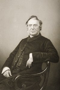 Hugh Stowell（1799-1845）由DJ Pound在1860年伦敦出版的“着名人物绘画室”第2卷中的照片上刻下
