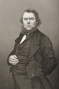 Hugh Stowell Brown（1823-86）由DJ Pound在1860年伦敦出版的“着名人物绘画室”第2卷中的一张照片上刻下 作者 约翰·贾比斯（John Jabez）Edwin Paisley Mayall