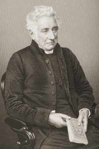 John Lonsdale（1788-1867）由DJ Pound在1860年伦敦出版的“知名人物绘画室”第2卷上的一张照片上刻下 作者 约翰·贾比斯（John Jabez）Edwin Paisley Mayall