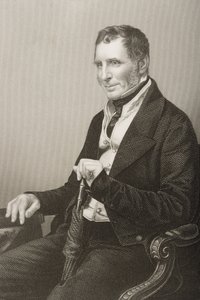 约瑟夫华纳亨利（1793-1884）由DJ庞德拍摄的照片，来自1860年伦敦出版的“知名人物绘画室，第2卷” 作者 约翰·贾比斯（John Jabez）Edwin Paisley Mayall