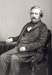 Martin Farquhar Tupper（1810-89）由DJ Pound拍摄，来自1860年伦敦出版的“知名人物绘画室，第2卷” 作者 约翰·贾比斯（John Jabez）Edwin Paisley Mayall