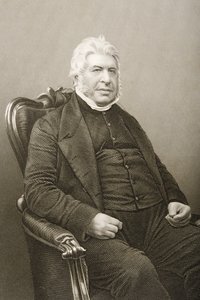Walter Farquhar Hook（1798-1875）由DJ Pound拍摄的照片，来自1860年伦敦出版的“知名人物绘画室，第2卷”