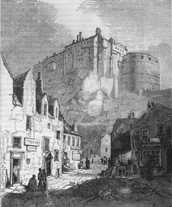 爱丁堡城堡，1843年，1845年