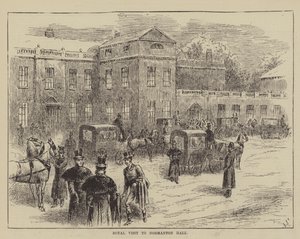 皇家参观Normanton Hall 作者 约翰·杰利科