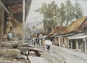 日光的雨天