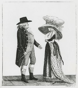 达尔林普尔船长和佩内洛普麦克唐纳，1787年 作者 约翰·凯