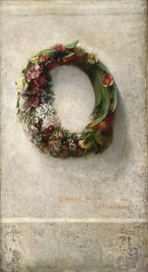 花环》，1866年。 作者 约翰·拉法格