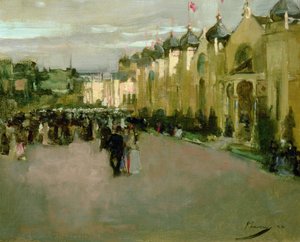 格拉斯哥国际展览，1888年 作者 约翰·拉维里
