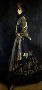 黑色和金色的榛子，1916年 作者 约翰·拉维里