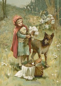 小红帽（chromolitho） 作者 约翰·劳森