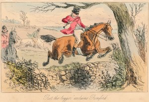 Rot the beggar exclaims Romford》，1865年。艺术家：约翰-李奇，哈布罗特-奈特-布朗。 作者 约翰·里奇，Hablot Knight Browne