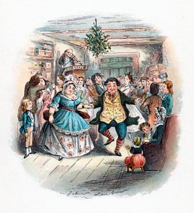 圣诞颂歌：Fezziwigs Ball先生，1843年