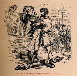 一个刀斧手发出逮捕即，他说，1852年 作者 约翰·里奇