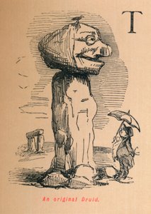 原始的德鲁伊c1860、1860 作者 约翰·里奇