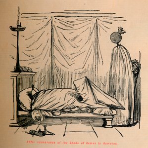 1852年罗慕路斯的雷木思之影的可怕出现 作者 约翰·里奇