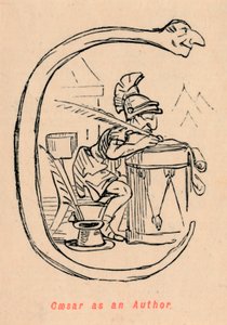 凯撒（Caesar）作为作者，1852年 作者 约翰·里奇