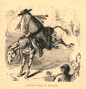 1897年在布洛涅的红衣主教沃尔西（Wolsey）。 作者 约翰·里奇